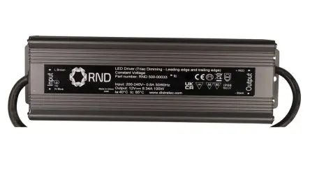 RND LED-Treiber, 100 W 200V, 240 V Premium 8.33A, Ausgang 12V Vordere und hintere Kante dimmbar