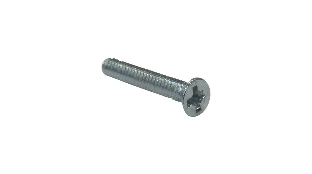 Produktfoto 1 von RND Senkkopf Phillips Schrauben, M2.5 x 10mm Verzinkter Stahl