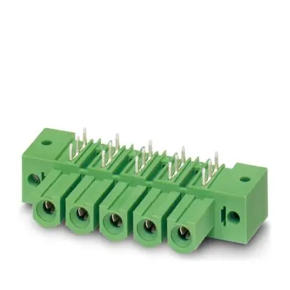 Produktfoto 1 von Phoenix Contact IPC Leiterplatten-Stiftleiste Gerade, 2-polig / 1-reihig, Raster 10.16mm, Ummantelt