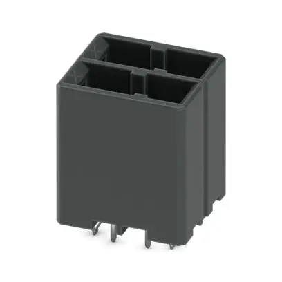 Phoenix Contact DD32H Leiterplattenleiste, 4-polig / 2-reihig, Raster 5.08 mm Raster Wellenlötmontage, CONNEXIS,