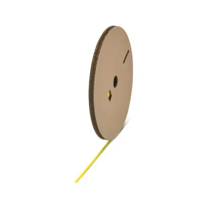 Produktfoto 1 von Phoenix Contact E-WMS Wärmeschrumpfschlauch, Polyolefin Gelb, Ø 3.2 mm Schrumpfrate 3:01, Länge 120m