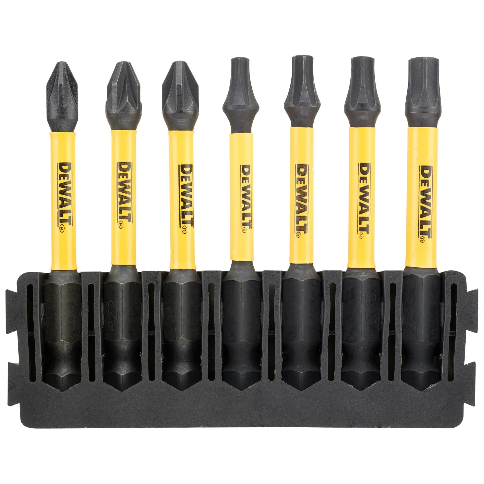 Produktfoto 1 von DeWALT PZ1, PZ2, T15, T20, T25, T30 Schraubbit, Pozidriv, 57 mm
