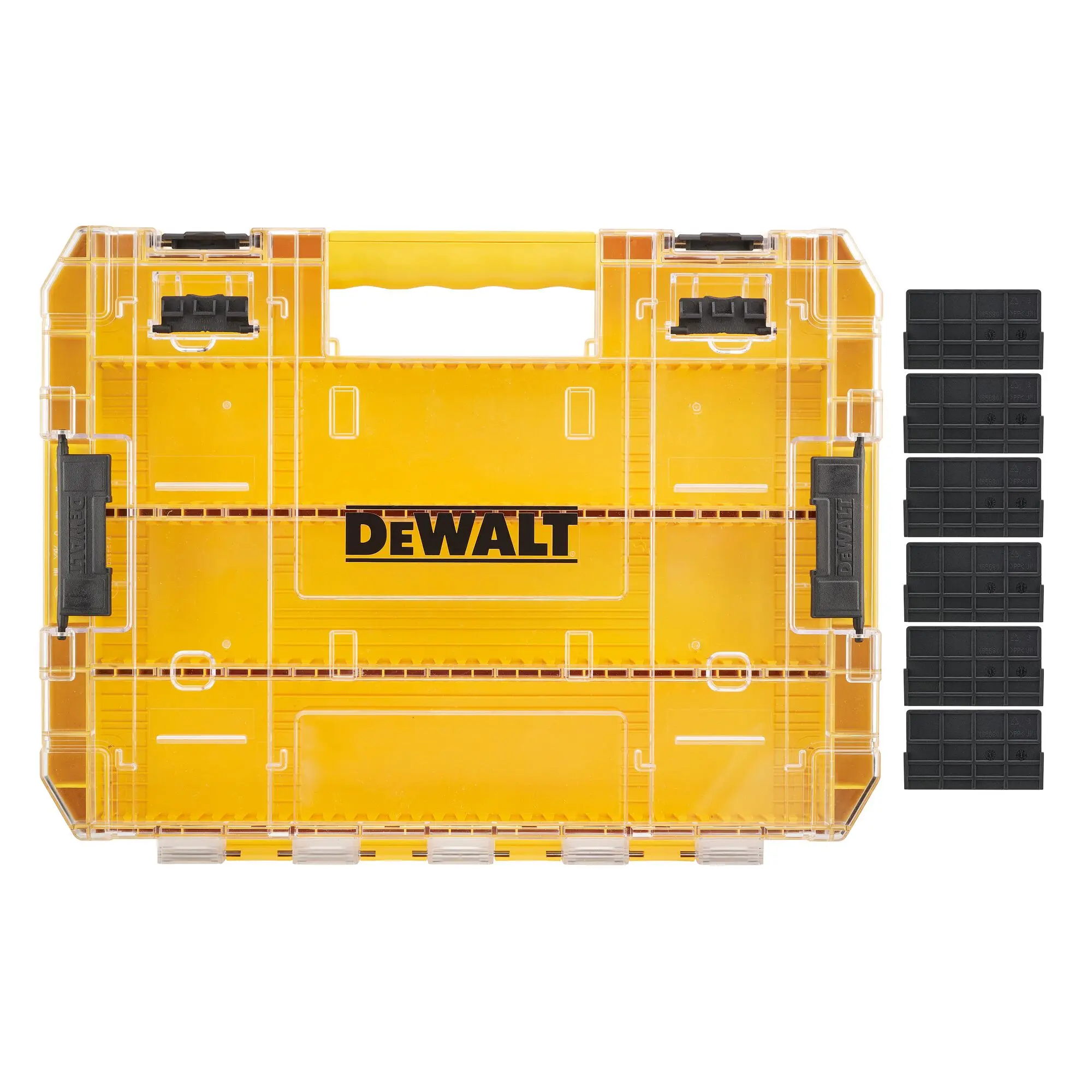 Produktfoto 1 von DeWALT TOUGHCASE Transportkoffer, Außenmaße 33.5 cm 6.7 cm / Innen 180 mm / Innen 265 mm