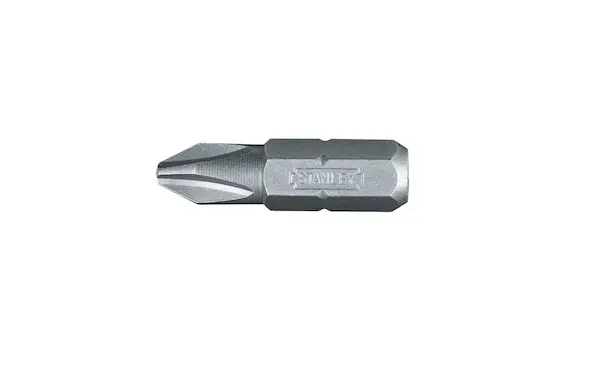 Produktfoto 1 von Stanley Sechskant Bit Bit CrV-Stahl 25 mm 25 mm, 25-teilig