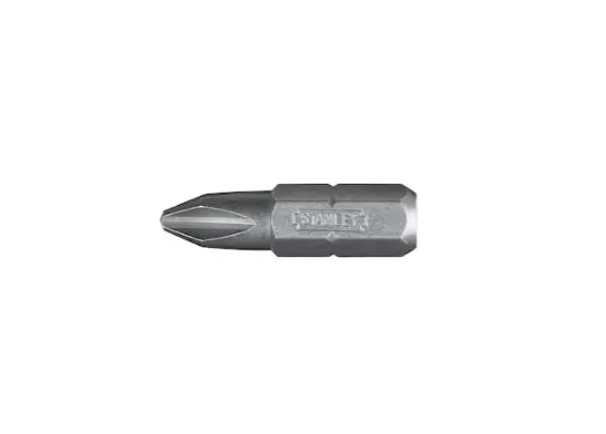 Produktfoto 1 von Stanley Sechskant Bit Bit CrV-Stahl 25 mm 25 mm, 25-teilig