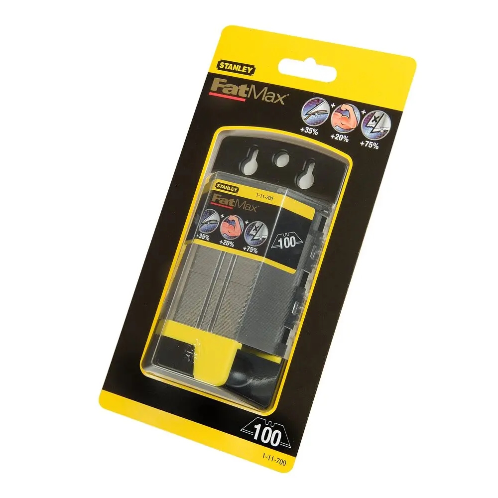 Produktfoto 1 von Stanley Messerklinge 610 x 20 x 17.4 mm Robust 20 mm 100-teilig