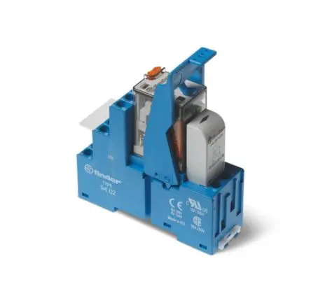 Finder 58 Interface Relais 24V, 2-poliger Umschalter DIN-Hutschiene 40mA