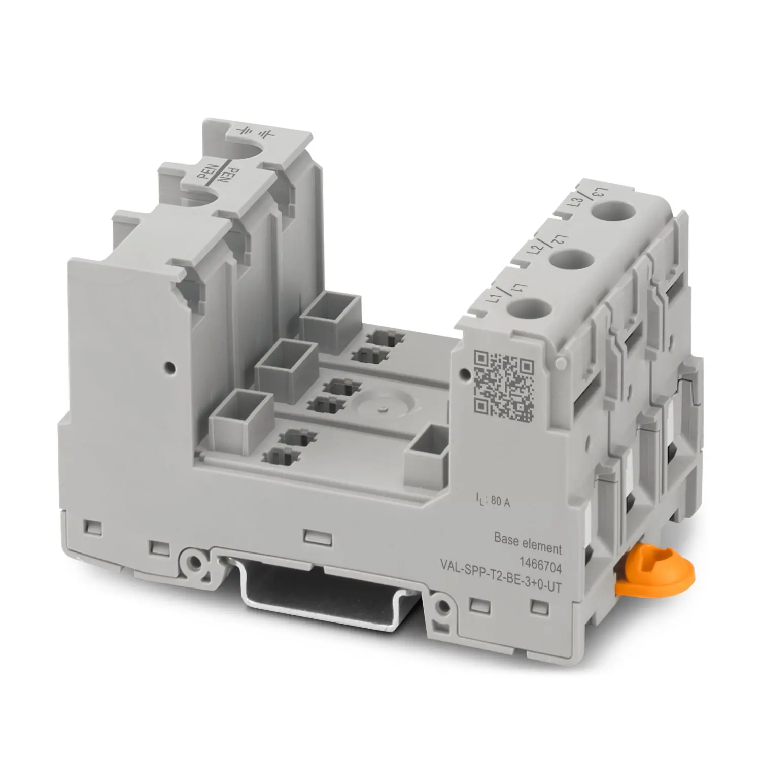 Produktfoto 1 von Phoenix VAL Überlastschutzgerät Basiselement 80 kA 760V ac, DIN-Hutschiene, -40 °C→85 °C