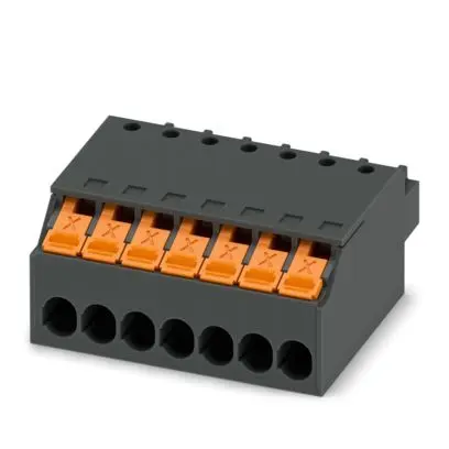Produktfoto 1 von Phoenix Contact XPC Leiterplattensteckverbinder / Buchse, 7-polig / 1-reihig, Raster 3.5mm