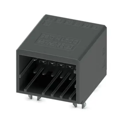 Produktfoto 1 von Phoenix Contact DD21H Leiterplatten-Stiftleiste Gerade, 12-polig / 2-reihig, Raster 2.5mm, Ummantelt