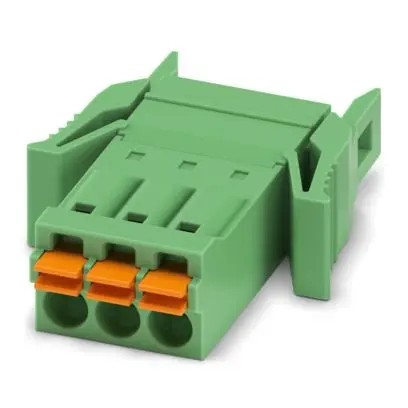 Produktfoto 1 von Phoenix Contact IFMC Leiterplattensteckverbinder, 3-polig / 1-reihig, Raster 3.5 mm