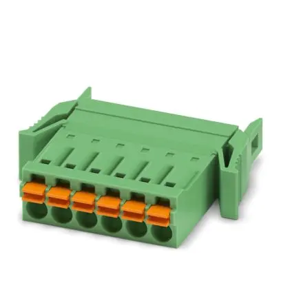 Produktfoto 1 von Phoenix Contact IFMC 1 Leiterplattensteckverbinder, 6-polig / 1-reihig, Raster 3.5 mm