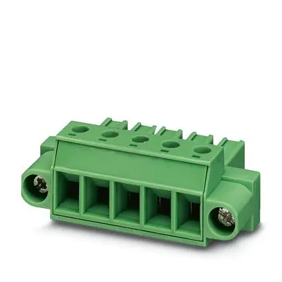 Produktfoto 1 von Phoenix Contact PC 4 Leiterplattensteckverbinder, Schraubanschlussklemme, 10-polig / 1-reihig, Raster 7.62 mm