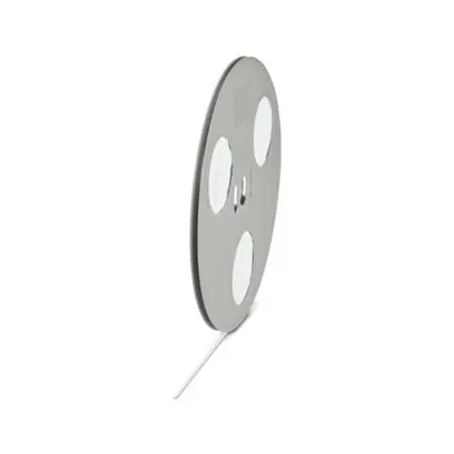 Produktfoto 1 von Phoenix Contact WMS Kabelbinder, Polyolefin Weiß, Ø 2.4 mm Schrumpfrate 3:01, Länge 120000mm