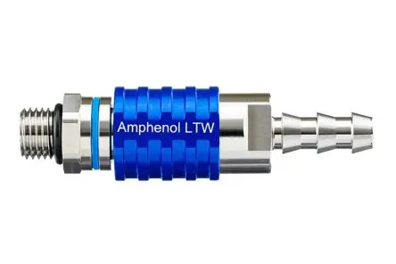 Amphenol Industrial SQD02 7/16 in Anschluss Buchse Buchse Push-Pull