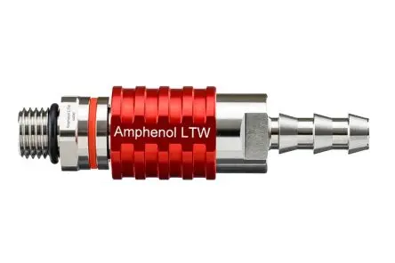 Amphenol Industrial SQD02 7/16 in Anschluss Buchse Buchse Push-Pull