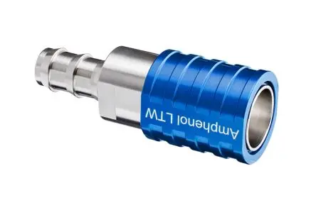 Produktfoto 1 von Amphenol Industrial SQD06 22 1/2 in Anschluss Buchse 6-polig Buchse Push-Pull