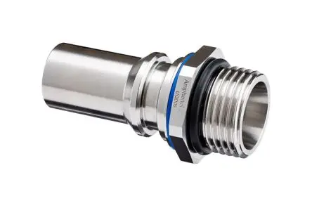 Produktfoto 1 von Amphenol Industrial SQD08 7/8 in Anschluss Stecker 8-polig Stecker Push-Pull