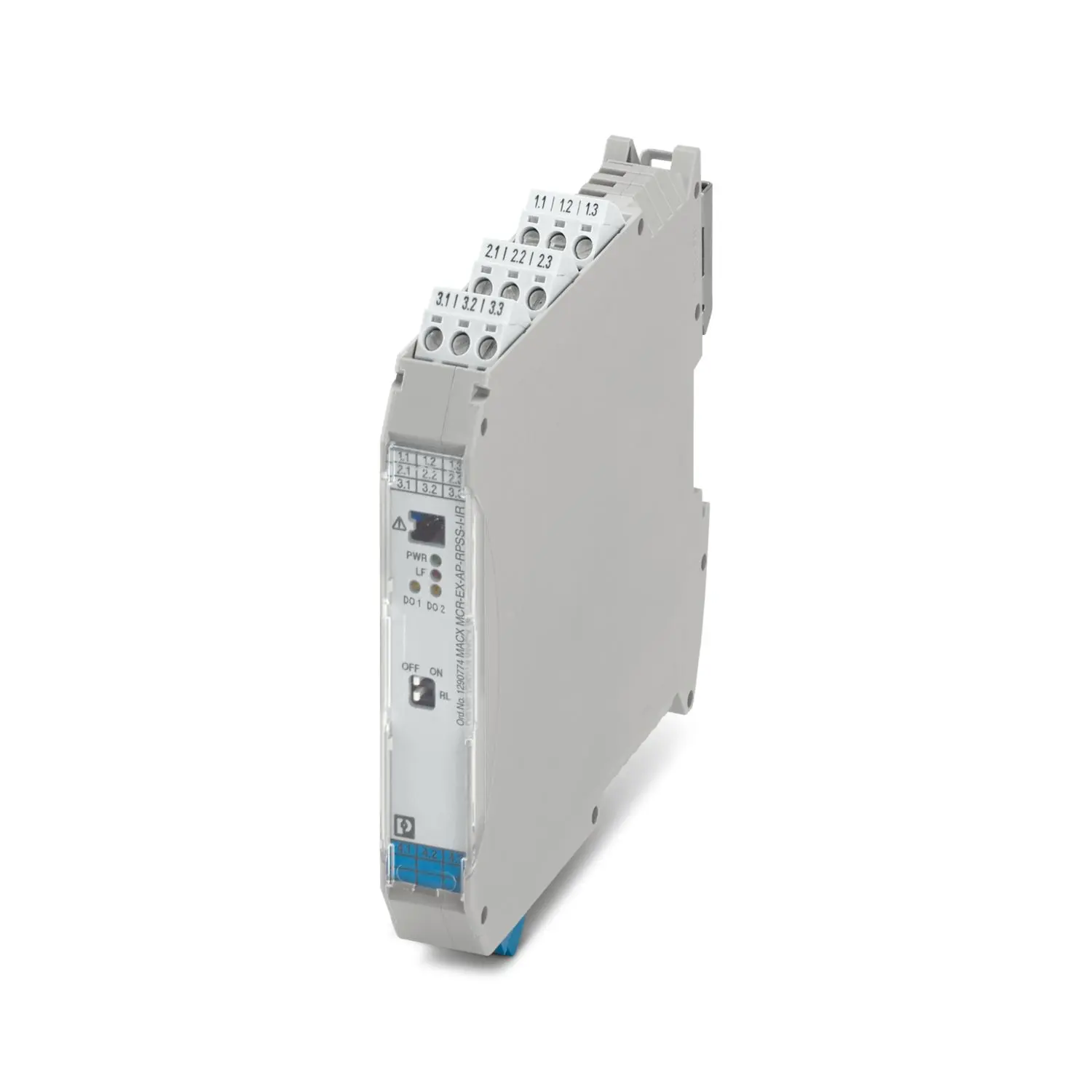 Produktfoto 1 von Phoenix Contact Serie MACX Signalaufbereitung 18/31.2 V, Strom 4 to 20 mA EIN / Strom 4 to 20 mA AUS DIN-Hutschiene,