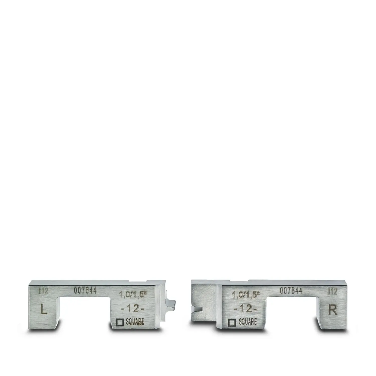Produktfoto 1 von Phoenix Contact CF 1000 PBSQ Crimp-Backe, Quadratische Crimpverbindung