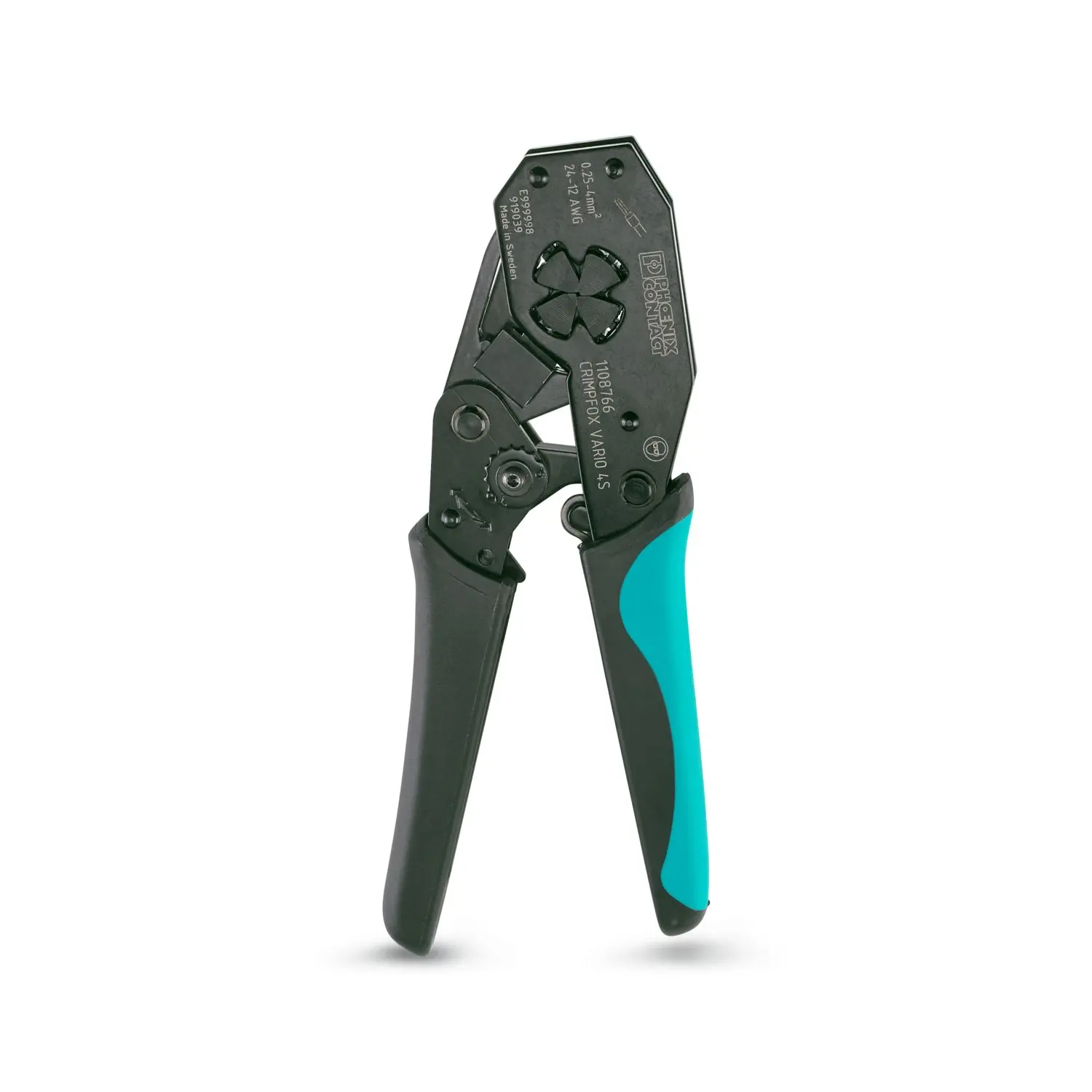 Produktfoto 1 von Phoenix Contact Crimpfox Crimp-Werkzeug für Anschlussdrähte, 19 mm