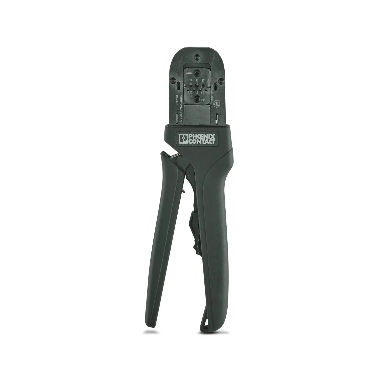 Produktfoto 1 von Phoenix Contact Crimpfox CRIMPFOX-P CDC 1.5L Crimp-Werkzeug für COMBICON Crimp-Verbinder, 233 mm