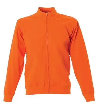 Produktfoto 1 von JRC 989237 Unisex Sweatshirts & Fleecejacken, 20 % Polyester, 80 % Baumwolle Orange Langer Reißverschluss, Größe XL