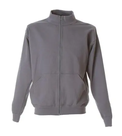 Produktfoto 1 von JRC 988798 Unisex Sweatshirts & Fleecejacken, 100 % Baumwolle Grau Langer Reißverschluss, Größe XL