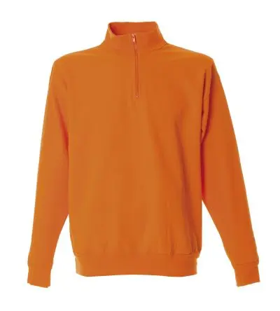 Produktfoto 1 von JRC 989217 Unisex Sweatshirts & Fleecejacken, 20 % Polyester, 80 % Baumwolle Orange Reißverschluss, Größe M