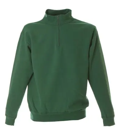 Produktfoto 1 von JRC 988556 Unisex Sweatshirts & Fleecejacken, 100 % Baumwolle Grün Reißverschluss, Größe XL