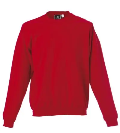 Produktfoto 1 von JRC 989224 Unisex Sweatshirts & Fleecejacken, 80 % Baumwolle, 20 % Polyester Rot, Größe XL