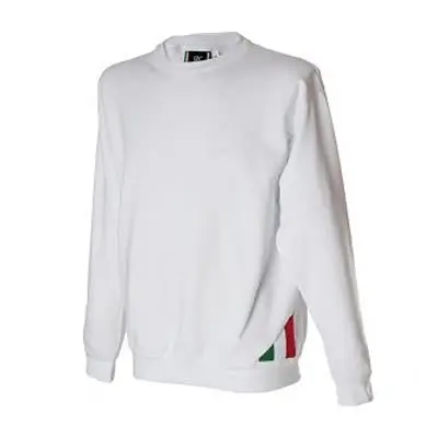 Produktfoto 1 von JRC 988255 Unisex Sweatshirts & Fleecejacken, 100 % Baumwolle Weiß Rundhalsausschnitt, Größe S
