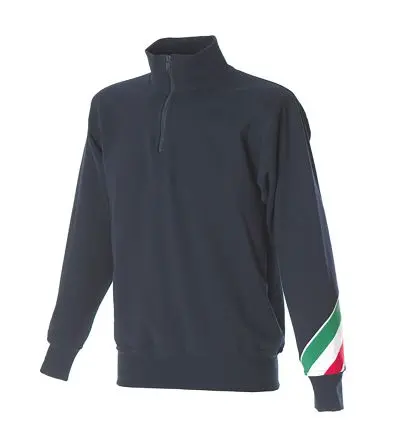 Produktfoto 1 von JRC 988260 Unisex Sweatshirts & Fleecejacken, 100 % Baumwolle Marine Reißverschluss, Größe M