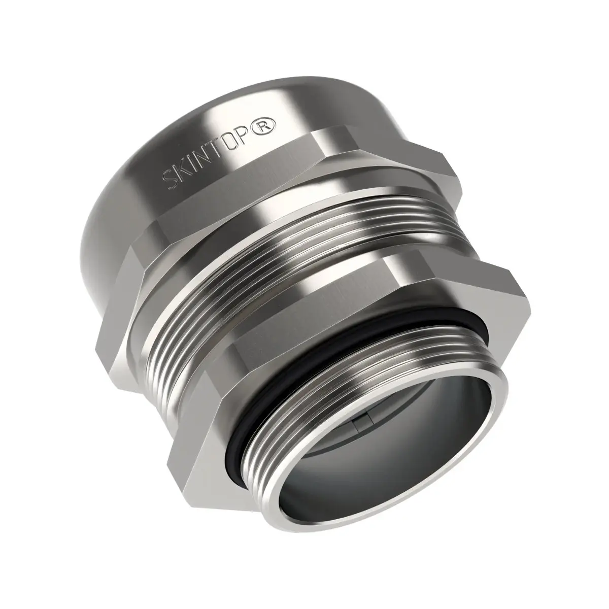 Produktfoto 1 von Lapp SKINTOP MS-M Kabelverschraubung, M12 x 1.5 mm Messing vernickelt Nickel 3.5 mm/ 7 mm, IP68, IP69