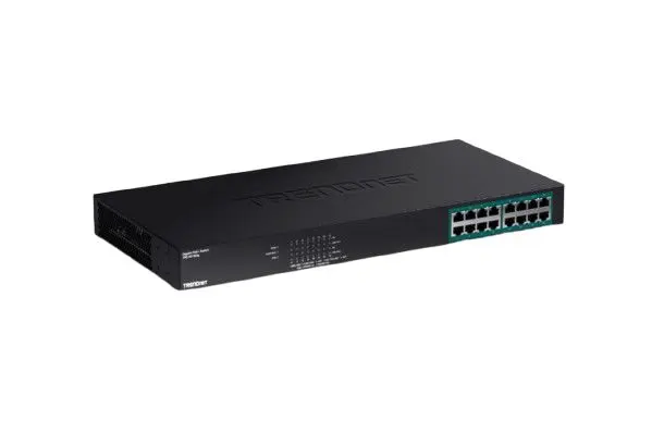 Produktfoto 1 von Trendnet TPE-TG240G (DE) Netzwerk Switch PoE 24-Port Unmanaged
