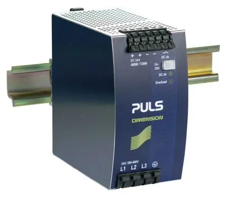 Produktfoto 1 von PULS QT20 DIN-Schienen Netzteil DIN-Hutschiene 480V ac AC / 20 A 24V DC 480 W