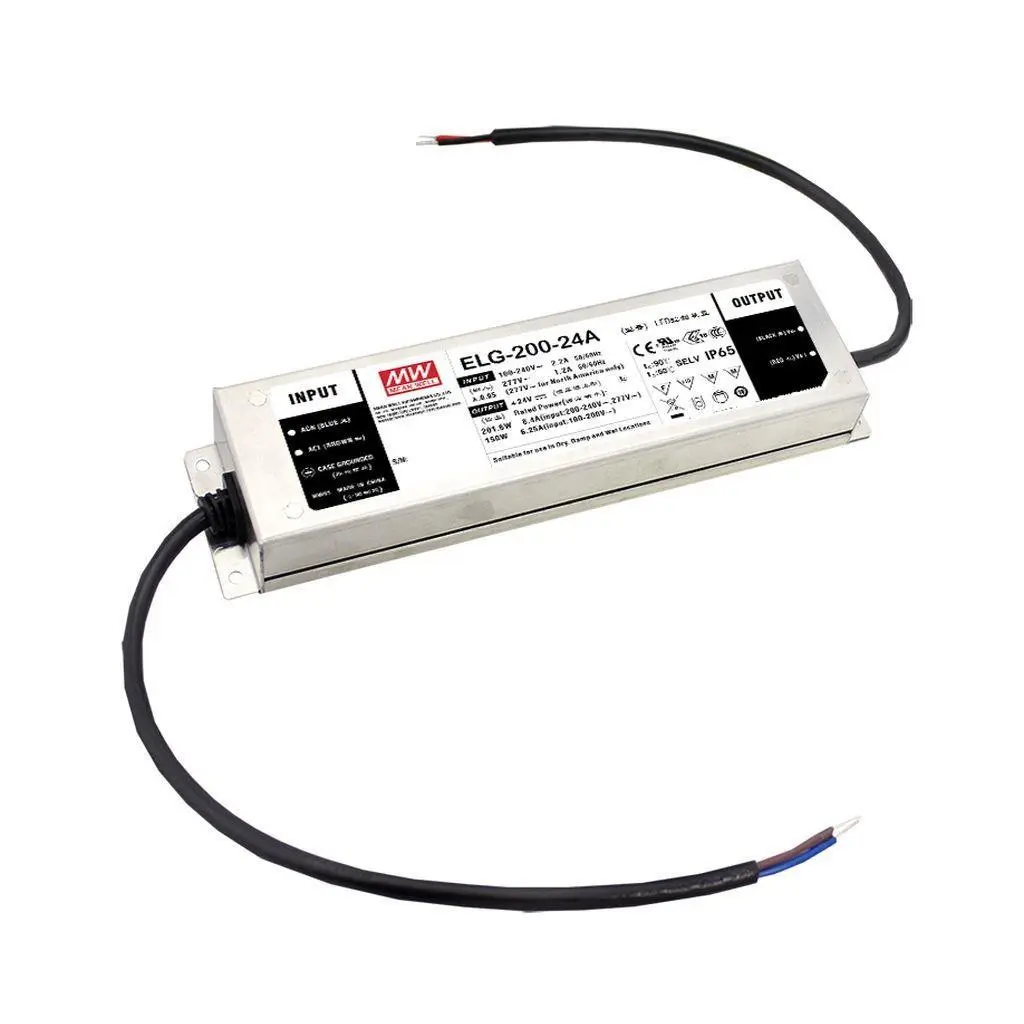 MEAN WELL LED-Treiber, 200 W 142 to 431 V dc, Ausgang 12 V Konstantstrom/Konstantspannung