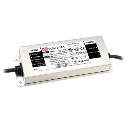 Produktfoto 1 von MEAN WELL LED-Treiber, 75 W 142V dc, 431 V dc LED-Treiber 5A, Ausgang 12V 3 in 1 Dimmfunktion