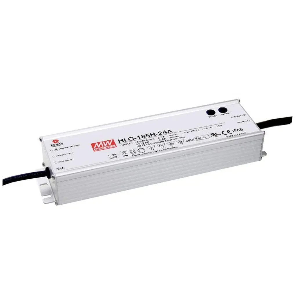 Produktfoto 1 von MEAN WELL LED-Treiber, 185 W 127/431 V dc LED-Treiber 3.9 A, Ausgang 48 V 3 in 1 Dimmfunktion