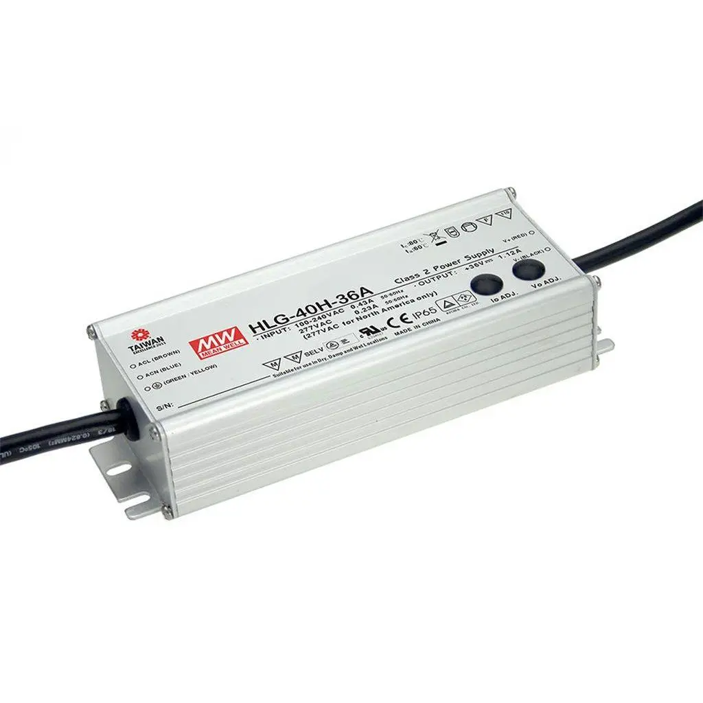 Produktfoto 1 von MEAN WELL LED-Treiber 127 → 431 V Gleichstrom LED-Treiber, Ausgang 15V / 2.67A Konstantstrom/Konstantspannung