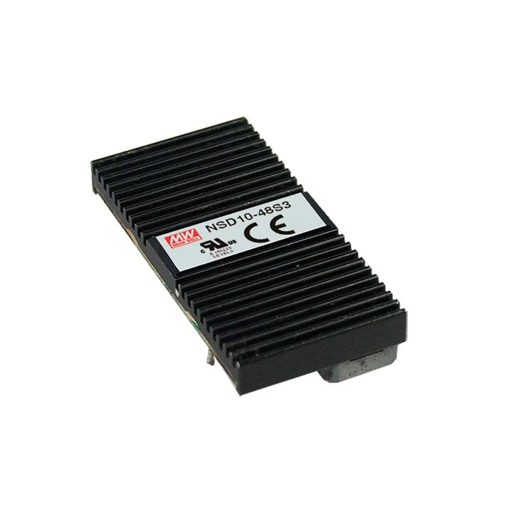 Produktfoto 1 von MEAN WELL NSD10-S DC/DC Konverter, 5V dc OUT 2 A Oberfläche 36V dc -25 °C 70 °C