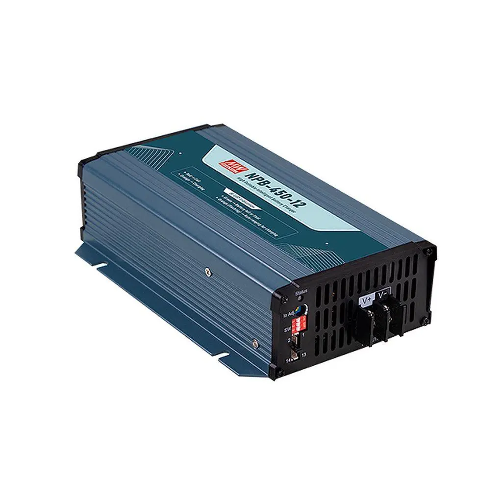 Produktfoto 1 von MEAN WELL NPB-450-24NFC Akkuladegerät Blei/Lithium-Ion Akkus