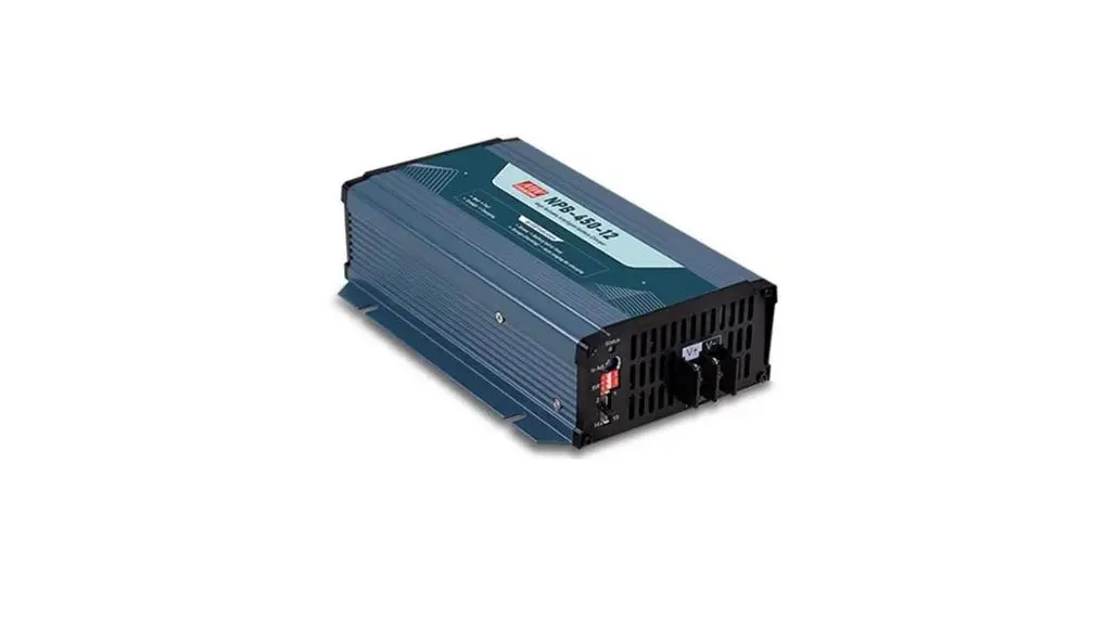 Produktfoto 1 von MEAN WELL NPB-450-72NFC NPB-450 Akkuladegerät, 72 V Li-Ion, Bleiakku/5.5 A 19 bis 64 Ah Breiter Ausgangsbereich mit