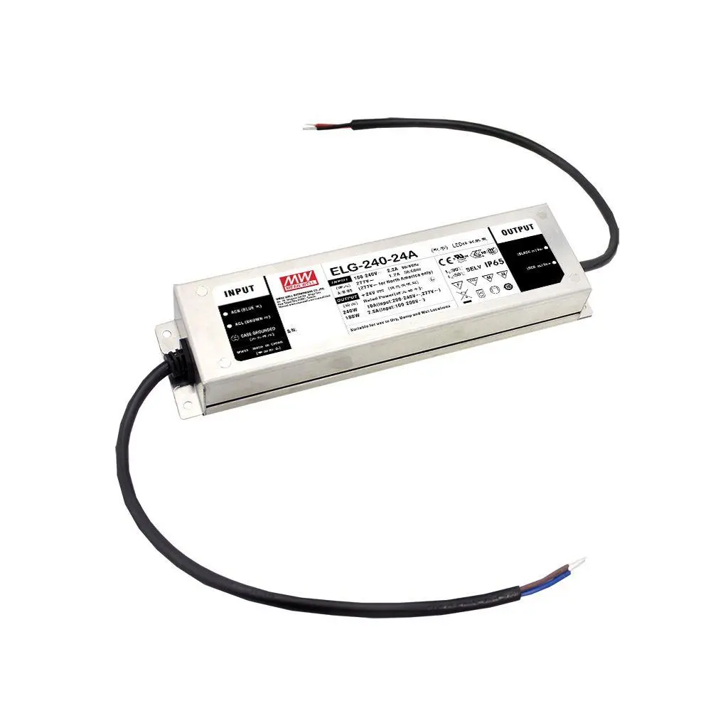 Produktfoto 1 von MEAN WELL LED-Treiber, 240 W 142V dc, 431 V dc LED-Treiber 700mA, Ausgang 360V 3 in 1 Dimmfunktion