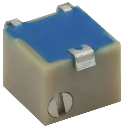 Produktfoto 1 von Vishay TSM3 11-Gang Oberfläche Trimm-Potentiometer, Seitliche Einstellung, 50 kΩ, 20 %, 0.13 W, L. 4 mm