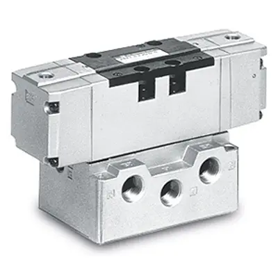 Produktfoto 1 von SMC VSA7-8 Magnetventil Air Operated, Elektromagnet-betätigt