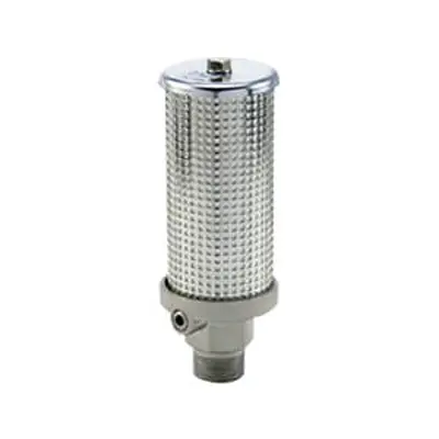 Produktfoto 1 von SMC VCHN Pneumatischer Schalldämpfer aus ADC 5 Mpa, G Gewinde, Pneumatisch R