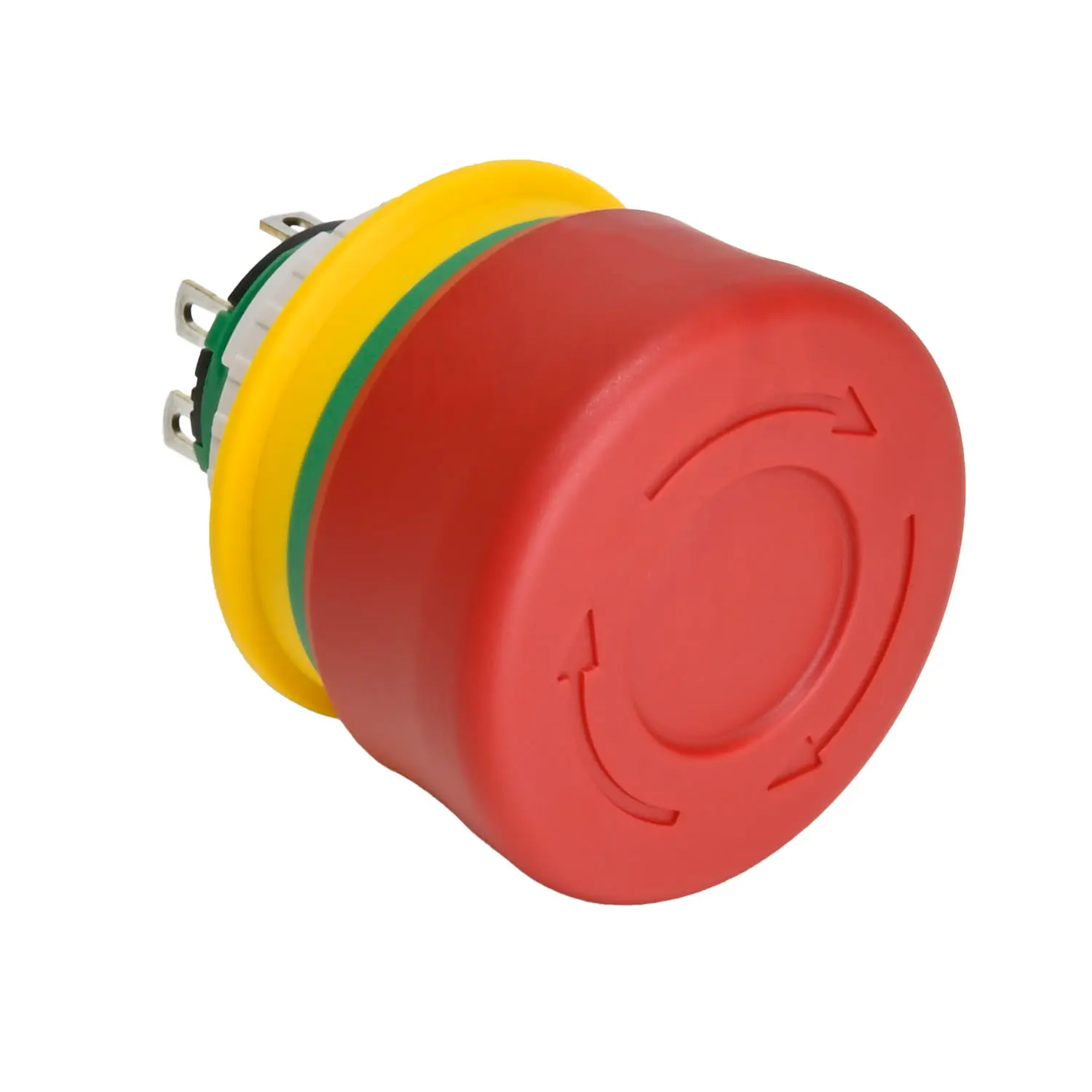 Produktfoto 1 von Idec XA1E Not-Aus-Drucktaster, Panel, Ø 16 mm, 1 Schließer/2 Öffner, Rot IP65, IP40, IP69K, 11.5 mm, x 34.1 mm,