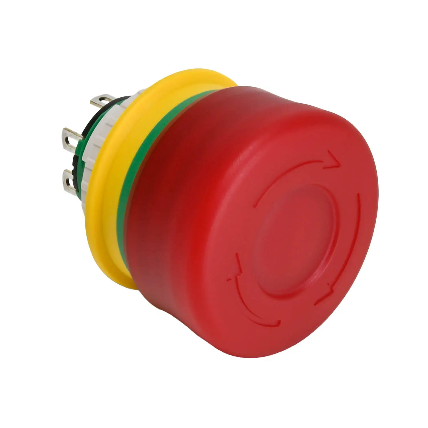 Produktfoto 1 von Idec XA1E Not-Aus-Drucktaster, Panel, Ø 16 mm, DPST, Rot IP69K, IP65, IP40, 11.5 mm, x 34.1 mm, Drehrückstellung mit