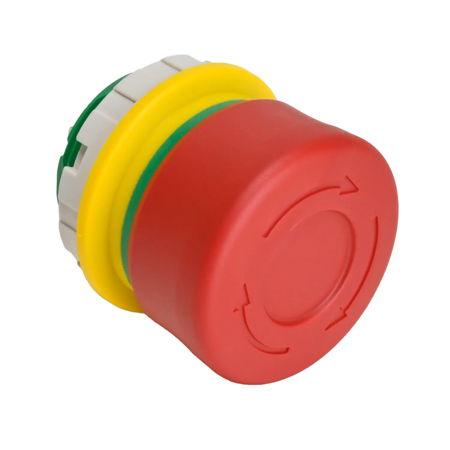 Produktfoto 1 von Idec XW1E Not-Aus-Drucktaster, Panel, Ø 22 mm, 1 Schließer/2 Öffner, Rot IP69K, IP65, IP40, 11.5 mm, x 34.1 mm,